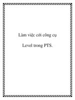 Làm việc cới công cụ Level trong PTS. pdf