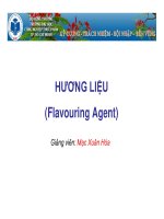 HƯƠNG LIỆU (Flavouring Agent) pot