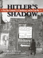 Hitler''''s Shadow - Nazi War Criminals, U.S. Intelligence, And The Cold War pdf