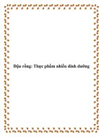 Đậu rồng: Thực phẩm nhiều dinh dưỡng pot