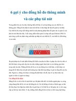 6 gợi ý cho đồng hồ đo thông minh và các phụ tải nút ppt