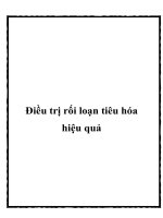 Điều trị rối loạn tiêu hóa hiệu quả docx