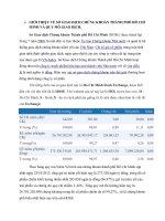 Niêm yết và huỷ niêm yết hose và hnx