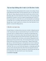 Tại sao bạn không nên ở một vị trí lâu hơn 4 năm doc