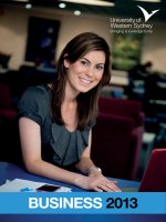 BUSINESS 2013: BUSINESS DEGREES OF SUccESS doc