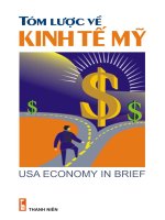 TÓM LƯỢC VỀ KINH TẾ MỸ / USA Economy in brief pdf