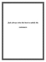 Jack always tries his best to satisfy his customers potx