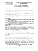 Đề thi học sinh giỏi năm 2013 lớp 12 môn hóa bảng A potx