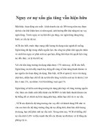 Nguy cơ nợ xấu gia tăng vẫn hiện hữu ppt