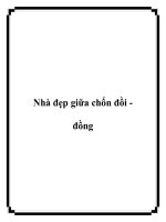Nhà đẹp giữa chốn đồi đồng doc