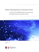 Next Generation Connectivity: A review of broadband Internet transitions and policy from around the world pdf