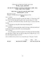 đề thi lí thuyết tốt nghiệp khóa 3 - điện công nghiệp - mã đề thi mã đề thi dcn - lt (36)