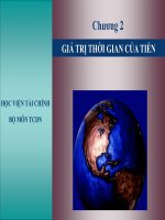 Chương 2: GIÁ TRỊ THỜI GIAN CỦA TIỀN pot