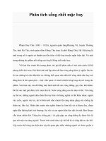 Phân tích sống chết mặc bay potx