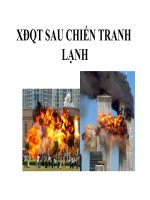 XĐQT SAU CHIẾN TRANH LẠNH doc