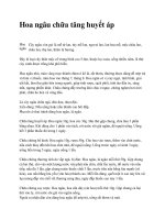 Hoa ngâu chữa tăng huyết áp pdf