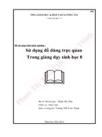 SKKN su dung do dung truc quan trong giang day sinh học 8