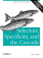 Selectors, Specificity, and the Cascade pot