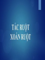 TẮC RUỘT XOẮN RUỘT docx