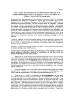 NEW JERSEY DEPARTMENT OF ENVIRONMENTAL PROTECTION INSTRUCTIONS AND GUIDE TO WASTEWATER MANAGEMENT PLAN FORMAT AND CONTENT pptx