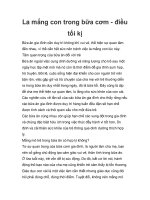 La mắng con trong bữa cơm - điều tối kị pdf