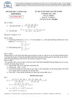 KỲ THI TUYỂN SINH VÀO LỚP 10 THPT NĂM HỌC 2012 – 2013 Môn thi: TOÁN KHÁNH HÒA doc