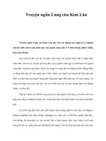 Truyện ngắn Làng của Kim Lân pot