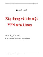 xây dựng và bảo mật vpn trên linux