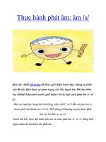 Thực hành phát âm: âm /s/ doc