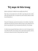 Trị mụn từ bên trong pdf