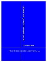 URBAN AIR QUALITY MANAGEMENT -UNITED NATIONS ENVIRONMENT PROGRAMME UNITED NATIONS HUMAN SETTLEMENTS PROGRAMME doc