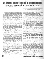 Sử dụng các phương tiện từ ngữ biểu thị tình thái chỉ độ tin cậy trong tác phẩm Nam Cao pot