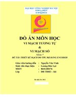 Thiết kế mạch đo tốc độ bằng Encoder