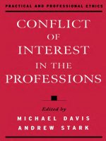 Conflict of Interest in the Professions pdf