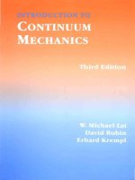 Introduction to Continuum Mechanics 3E pptx