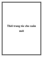 Thời trang tóc cho xuân mới pdf