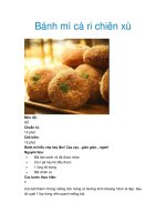Bánh mì cà ri chiên xù docx