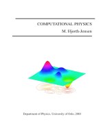 Computational physics   m  jensen