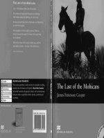 The last of the mohicans