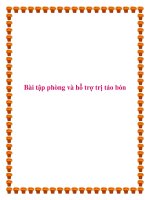 Bài tập phòng và hỗ trợ trị táo bón pot