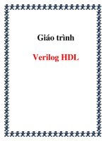 Giáo trình Verilog HDL doc