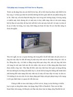 Giải pháp máy in mạng với print server repotec và 1 số giải thích trong win