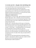 Lì xì cho con trẻ - chuyện nhỏ mà không nhỏ docx