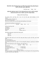 MẪU ĐƠN ĐỀ NGHỊ GIA HẠN VÀ SỬA ĐỔI, BỔ SUNG GIẤY CHỨNG NHẬN ĐĂNG KÝ QUYỀN XUẤT KHẨU, QUYỀN NHẬP KHẨU docx