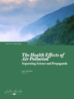 The Health Effects of Air Pollution: Separating Science and Propaganda pptx