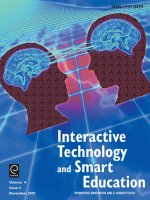Interactive Technology and Smart Education ppt