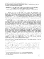 Hiệu quả của phân hữu cơ và phân vi sinh trong sản xuất lúa và cây trồng cạn ở đồng bằng sông Cửu LongNG NG AXETILEN) docx