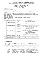 Sáng kiến kinh nghiệm: Trường mầm non, chủ đề : Tết trung thu doc