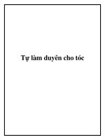 Tự làm duyên cho tóc docx