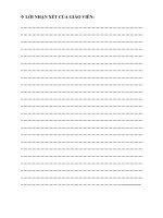 Đề tài: Quy trình chế biến mắm cá linh docx